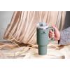 imageStanley Quencher H20 Tumbler with Handle and Straw 40 oz  Flowstate 3Position Lid  Cup Holder Compatible for Travel  Insulated Stainless Steel Cup  BPAFree  Rose Petal ShimmerShale