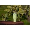 imageStanley Quencher H20 Tumbler with Handle and Straw 40 oz  Flowstate 3Position Lid  Cup Holder Compatible for Travel  Insulated Stainless Steel Cup  BPAFree  Rose Petal ShimmerCitron