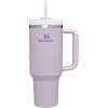 imageStanley Quencher H20 Tumbler with Handle and Straw 40 oz  Flowstate 3Position Lid  Cup Holder Compatible for Travel  Insulated Stainless Steel Cup  BPAFree  Rose Petal ShimmerOrchid