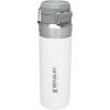 imageStanley Quick Flip GO Water Bottle 24 oz  Push Button Lid  Leakproof and Packable for Travel and Sports  Insulated Stainless Steel  BPAFree  PomeloPolar