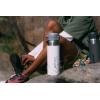 imageStanley Quick Flip GO Water Bottle 24 oz  Push Button Lid  Leakproof and Packable for Travel and Sports  Insulated Stainless Steel  BPAFree  PomeloPolar