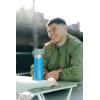 imageStanley Quick Flip GO Water Bottle 24 oz  Push Button Lid  Leakproof and Packable for Travel and Sports  Insulated Stainless Steel  BPAFree  PomeloPomelo