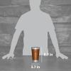 imageStanley StayChill Beer Pint 16 oz  Wide Mouth Lid  Builtin Bottle Opener  Beer Tumbler Cup  Insulated Stainless Steel Pint Glass  BPAFree  Rose Quartz GlowMaple