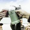 imageStanley StayChill Beer Stein 24 oz  Heavy Duty Big Grip Handle  Beer Tumbler Drink Cup Holds 2 Cans  Insulated Stainless Steel Party Mug  BPAFree  TigerlilyPolar