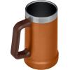 imageStanley StayChill Beer Stein 24 oz  Heavy Duty Big Grip Handle  Beer Tumbler Drink Cup Holds 2 Cans  Insulated Stainless Steel Party Mug  BPAFree  TigerlilyMaple
