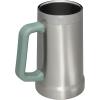 imageStanley StayChill Beer Stein 24 oz  Heavy Duty Big Grip Handle  Beer Tumbler Drink Cup Holds 2 Cans  Insulated Stainless Steel Party Mug  BPAFree  TigerlilyStainless Steel Shale