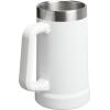 imageStanley StayChill Beer Stein 24 oz  Heavy Duty Big Grip Handle  Beer Tumbler Drink Cup Holds 2 Cans  Insulated Stainless Steel Party Mug  BPAFree  TigerlilyFrost Gloss