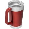 imageStanley StayChill Pitcher 64 oz  Cold Water Beer and Drink Pitcher with Lid  Large Capacity Durable Beverage Container with Handle  Insulated Stainless Steel  BPAFree  Frost GlossCinnamon Glow