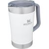 imageStanley StayChill Pitcher 64 oz  Cold Water Beer and Drink Pitcher with Lid  Large Capacity Durable Beverage Container with Handle  Insulated Stainless Steel  BPAFree  Frost GlossPolar