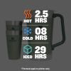 imageStanley StayChill Pitcher 64 oz  Cold Water Beer and Drink Pitcher with Lid  Large Capacity Durable Beverage Container with Handle  Insulated Stainless Steel  BPAFree  Frost GlossHammertone Green