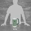 imageStanley StayChill Pitcher 64 oz  Cold Water Beer and Drink Pitcher with Lid  Large Capacity Durable Beverage Container with Handle  Insulated Stainless Steel  BPAFree  Frost GlossHammertone Green