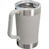 imageStanley StayChill Pitcher 64 oz  Cold Water Beer and Drink Pitcher with Lid  Large Capacity Durable Beverage Container with Handle  Insulated Stainless Steel  BPAFree  Frost GlossAsh