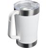 imageStanley StayChill Pitcher 64 oz  Cold Water Beer and Drink Pitcher with Lid  Large Capacity Durable Beverage Container with Handle  Insulated Stainless Steel  BPAFree  Frost GlossFrost Gloss