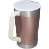 imageStanley StayChill Pitcher 64 oz  Cold Water Beer and Drink Pitcher with Lid  Large Capacity Durable Beverage Container with Handle  Insulated Stainless Steel  BPAFree  Frost GlossRose Quartz Glow