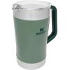 imageStanley StayChill Pitcher 64 oz  Cold Water Beer and Drink Pitcher with Lid  Large Capacity Durable Beverage Container with Handle  Insulated Stainless Steel  BPAFree  Frost GlossHammertone Green