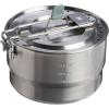 imageStanley Wildfare Go 14Piece Stainless Steel Prep ampamp Cook Set  165 qt Saucepan with Fold ampamp Lock Handle  Bowls Utensils Cutting Board  Camping Essentials for Your Camp Kitchen  BPAFree165 QT