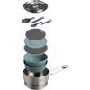 imageStanley Wildfare Go 14Piece Stainless Steel Prep ampamp Cook Set  165 qt Saucepan with Fold ampamp Lock Handle  Bowls Utensils Cutting Board  Camping Essentials for Your Camp Kitchen  BPAFree165 QT