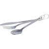 imageStanley Wildfare Pro 15Piece Stainless Steel Fry Pan Cook Set  875 in Fry Pan with Fold ampamp Lock Handle  Plates and Utensils  Camping Essentials for Your Camp Kitchen  BPAFreePale Pebble  Stone
