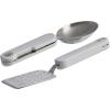 imageStanley Wildfare Pro Stainless Steel Fold ampamp Go Utensil Set  Folding Spatula and Spoon  Packable Outdoor Cookware  Camping Essentials for Your Camp Kitchen  BPAFree  Pale Pebble ampamp Stone