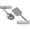imageStanley Wildfare Pro Stainless Steel Fold ampamp Go Utensil Set  Folding Spatula and Spoon  Packable Outdoor Cookware  Camping Essentials for Your Camp Kitchen  BPAFree  Pale Pebble ampamp Stone