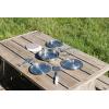 imageStanley Wildfare Pro Stainless Steel Plate  8 in Stackable Plate  Packable Outdoor Dishware  Camping Essentials for Your Camp Kitchen  BPAFree  Pale Pebble ampamp Stone