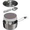 imageThe Wildfare Pro Saucepan Cookset 5piece set  2 QTPale Pebble  Stone