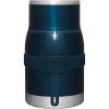 imageStanley Adventure ToGo Food Jar and Spork 24 oz  Vacuum Insulated Thermos Food Container  Wide Mouth Screw On Lid  Packable for Travel  Stainless Steel with Leakproof Lid  BPAFree  Chili RedBlue Glow
