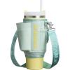 imageStanley All Day Quencher Carry All for 40 oz Tumbler with Handle  Crossbody Bag with Phone Holder Pocket Card Sleeve ampamp Detachable Strap  Water Bottle Carrier Bag  BPAFree  Rose QuartzMist