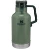imageStanley Classic EasyPour Growler 64 oz  Keeps Beer Cold or Coffee Hot  Leakproof Steel Lined Lid and Easy to Carry Handle  Insulated Stainless Steel  BPAFree  AshGreen