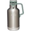 imageStanley Classic EasyPour Growler 64 oz  Keeps Beer Cold or Coffee Hot  Leakproof Steel Lined Lid and Easy to Carry Handle  Insulated Stainless Steel  BPAFree  AshStainless Steel Shale