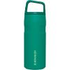 imageStanley IceFlow Cap and Carry Water Bottle  Wide Mouth Twist Lid  Lightweight ampamp Leakproof for Travel ampamp Sports  Insulated Stainless Steel  BPAFreeAlpine