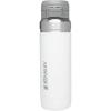 imageStanley Quick Flip GO Water Bottle 24 oz  Push Button Lid  Leakproof and Packable for Travel and Sports  Insulated Stainless Steel  BPAFree  PomeloPolar