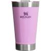 imageStanley StayChill Beer Pint 16 oz  Wide Mouth Lid  Builtin Bottle Opener  Beer Tumbler Cup  Insulated Stainless Steel Pint Glass  BPAFree  Rose Quartz GlowLilac Gloss