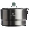 imageStanley Wildfare Go 14Piece Stainless Steel Prep ampamp Cook Set  165 qt Saucepan with Fold ampamp Lock Handle  Bowls Utensils Cutting Board  Camping Essentials for Your Camp Kitchen  BPAFree165 QT