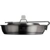 imageStanley Wildfare Pro 15Piece Stainless Steel Fry Pan Cook Set  875 in Fry Pan with Fold ampamp Lock Handle  Plates and Utensils  Camping Essentials for Your Camp Kitchen  BPAFreePale Pebble  Stone