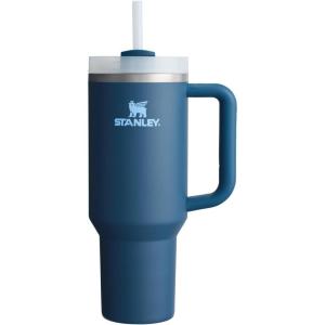 imageSTANLEY Quencher H20 Tumbler with Handle and Straw 40 oz  Flowstate 3Position Lid  Cup Holder Compatible for Travel  Insulated Stainless Steel Cup  BPAFree  Stargaze