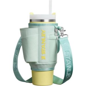 imageStanley All Day Quencher Carry All for 40 oz Tumbler with Handle  Crossbody Bag with Phone Holder Pocket Card Sleeve ampamp Detachable Strap  Water Bottle Carrier Bag  BPAFree  Rose QuartzMist