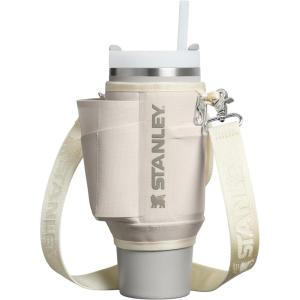 imageStanley All Day Quencher Carry All for 40 oz Tumbler with Handle  Crossbody Bag with Phone Holder Pocket Card Sleeve ampamp Detachable Strap  Water Bottle Carrier Bag  BPAFree  Rose QuartzCream