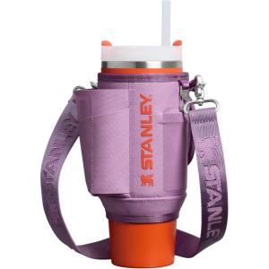 imageStanley All Day Quencher Carry All for 40 oz Tumbler with Handle  Crossbody Bag with Phone Holder Pocket Card Sleeve ampamp Detachable Strap  Water Bottle Carrier Bag  BPAFree  Rose QuartzLilac