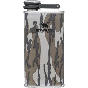 imageStanley Classic Easy Fill Wide Mouth Flask 8 oz  Leakproof Hip Flask  Hinge Connected Never Lose Cap  Insulated Stainless Steel Liquor Container  BPAFree  Wisteria ShineBottomland