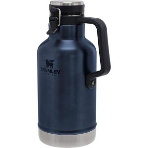 imageStanley Classic EasyPour Growler 64 oz  Keeps Beer Cold or Coffee Hot  Leakproof Steel Lined Lid and Easy to Carry Handle  Insulated Stainless Steel  BPAFree  AshNightfall