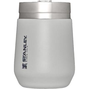 imageStanley GO Everyday Wine Tumbler 10 oz  Press Fit Drink Through Lid  Beverage Coffee and Cocktail Cup  Insulated Stainless Steel Wine Glass  BPAFree  PolarAsh