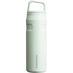 imageStanley IceFlow Cap and Carry Water Bottle  Wide Mouth Twist Lid  Lightweight ampamp Leakproof for Travel ampamp Sports  Insulated Stainless Steel  BPAFreeMist