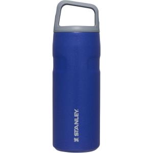 imageStanley IceFlow Cap and Carry Water Bottle  Wide Mouth Twist Lid  Lightweight ampamp Leakproof for Travel ampamp Sports  Insulated Stainless Steel  BPAFreeLapis Glimmer