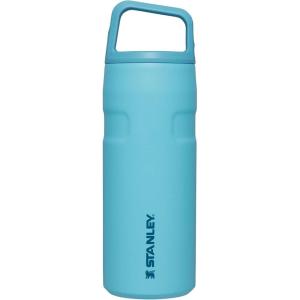 imageStanley IceFlow Cap and Carry Water Bottle  Wide Mouth Twist Lid  Lightweight ampamp Leakproof for Travel ampamp Sports  Insulated Stainless Steel  BPAFreePool