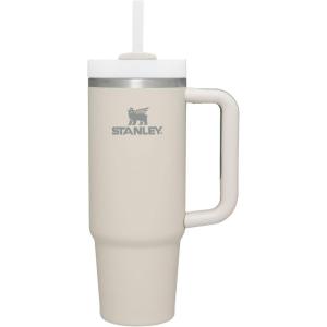 imageStanley Quencher H20 Tumbler with Handle and Straw 40 oz  Flowstate 3Position Lid  Cup Holder Compatible for Travel  Insulated Stainless Steel Cup  BPAFree  Rose Petal ShimmerDune