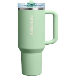 imageStanley Quencher ProTour Flip Straw Tumbler with Leakproof Lid 40 oz  BuiltIn Straw and Handle  Cup Holder Compatible for Travel  Insulated Stainless Steel Cup  BPAFree  Pistachio