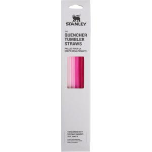 imageStanley Quencher Tumbler Straws  Reusable Replacement Straws for Tumbler with Handle  Stainless Steel Drinking Cup Accessory  BPAFreePink Multi Pack