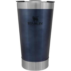 imageStanley StayChill Beer Pint 16 oz  Wide Mouth Lid  Builtin Bottle Opener  Beer Tumbler Cup  Insulated Stainless Steel Pint Glass  BPAFree  Rose Quartz GlowNightfall
