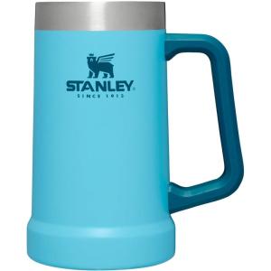 imageStanley StayChill Beer Stein 24 oz  Heavy Duty Big Grip Handle  Beer Tumbler Drink Cup Holds 2 Cans  Insulated Stainless Steel Party Mug  BPAFree  TigerlilyPool